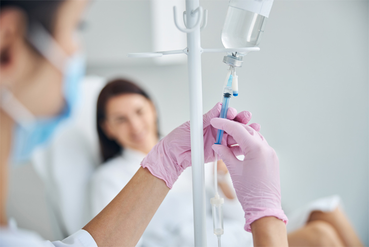 Supplementation & IV Therapy treatment at AD Lisbon clinic